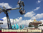 Straubinger Gäuboden Volksfest 2015. Vergnügungspark mit über 100 Geschäften und vielfältigem Angebot vom 12.08. bis einschl. 22.08.2016 (Foto:MartiN Schmitz)